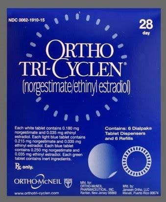 ortho tri cyclen pills